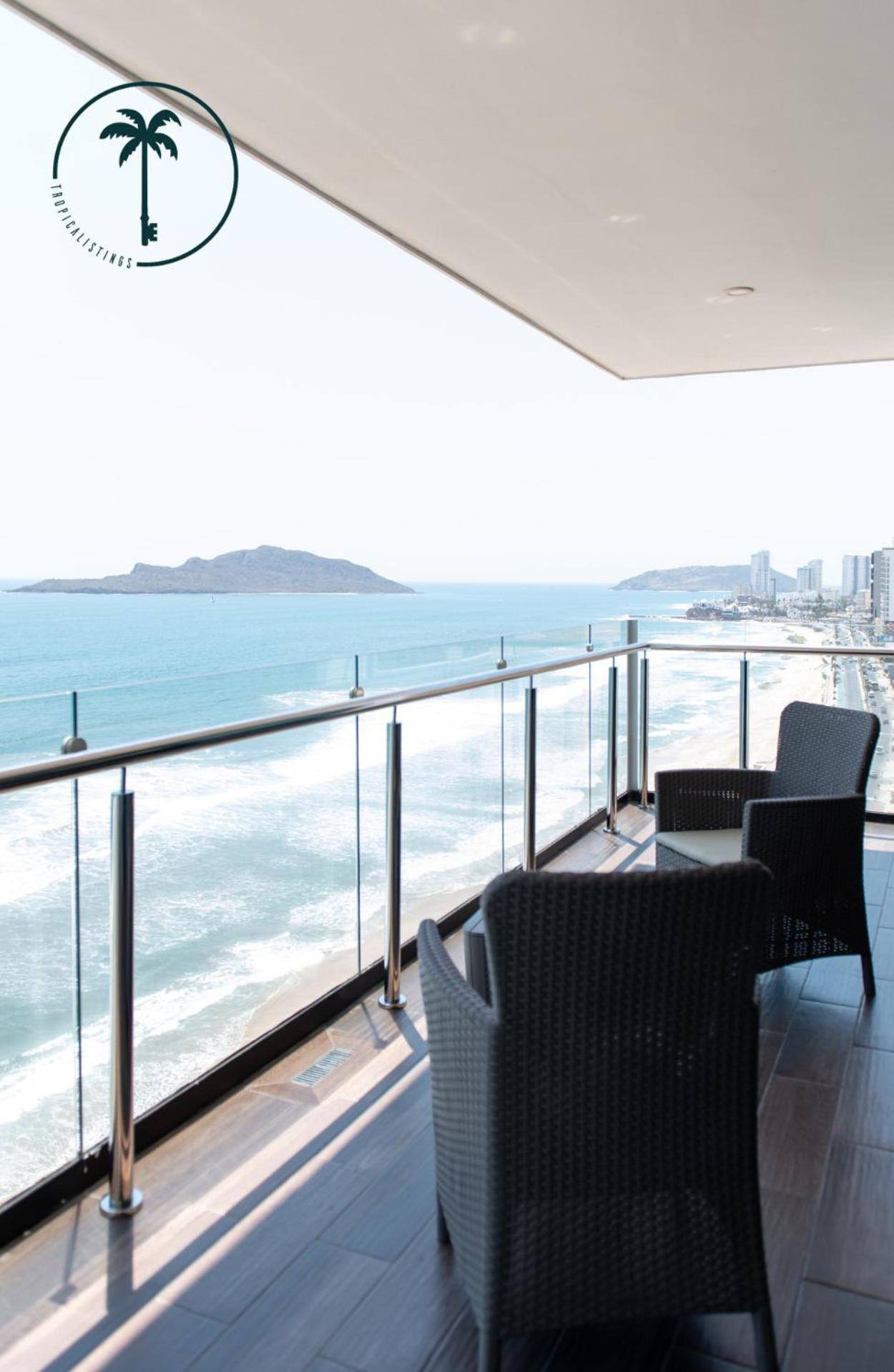 Terraza Con Vista Al Mar, Bbq Y Piscina Apartment มาซาตลัน ภายนอก รูปภาพ