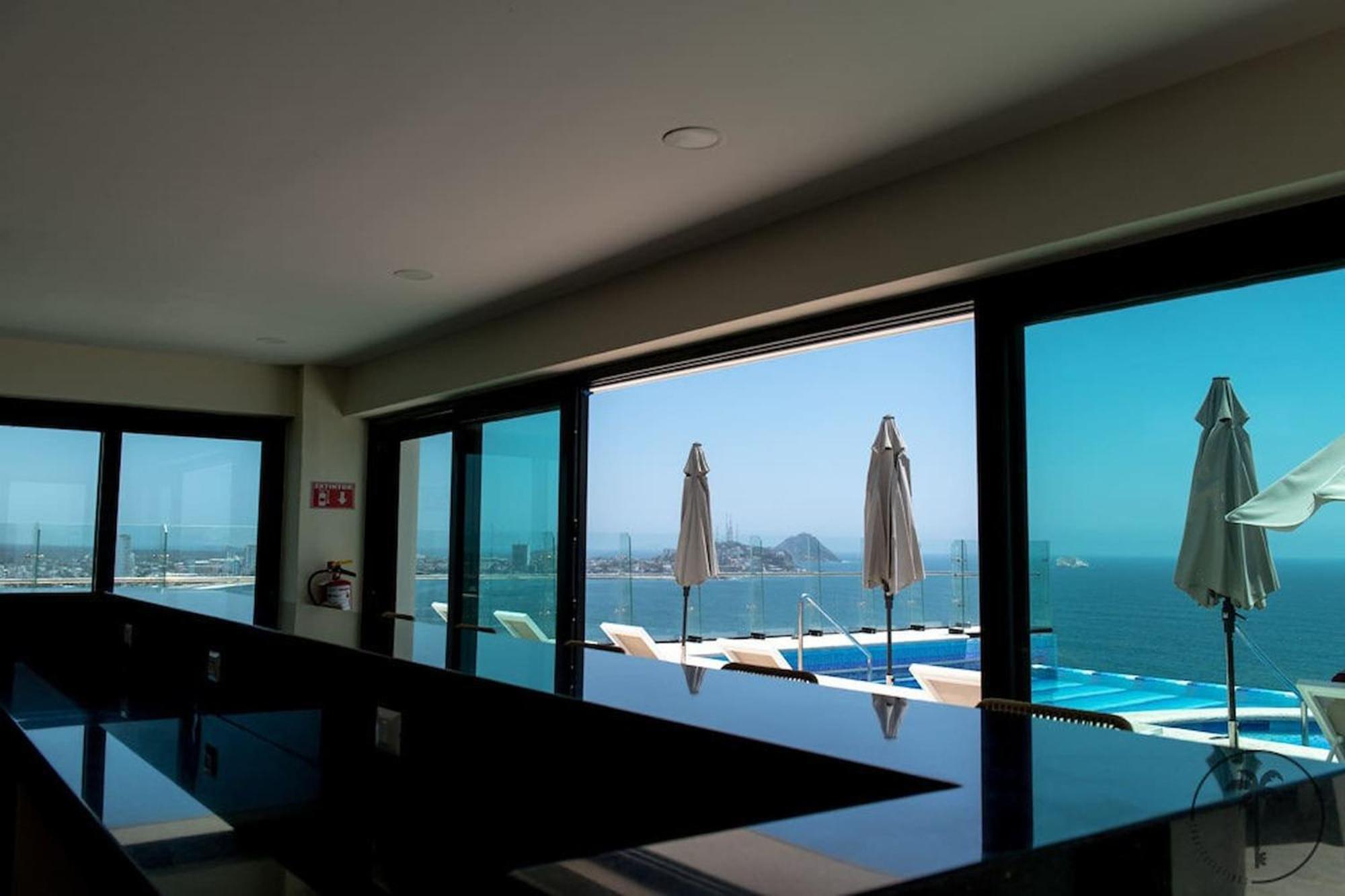 Terraza Con Vista Al Mar, Bbq Y Piscina Apartment มาซาตลัน ภายนอก รูปภาพ
