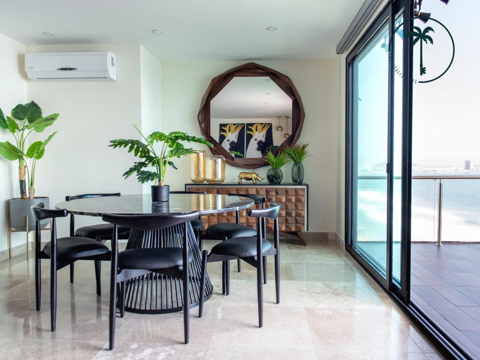 Terraza Con Vista Al Mar, Bbq Y Piscina Apartment มาซาตลัน ภายนอก รูปภาพ