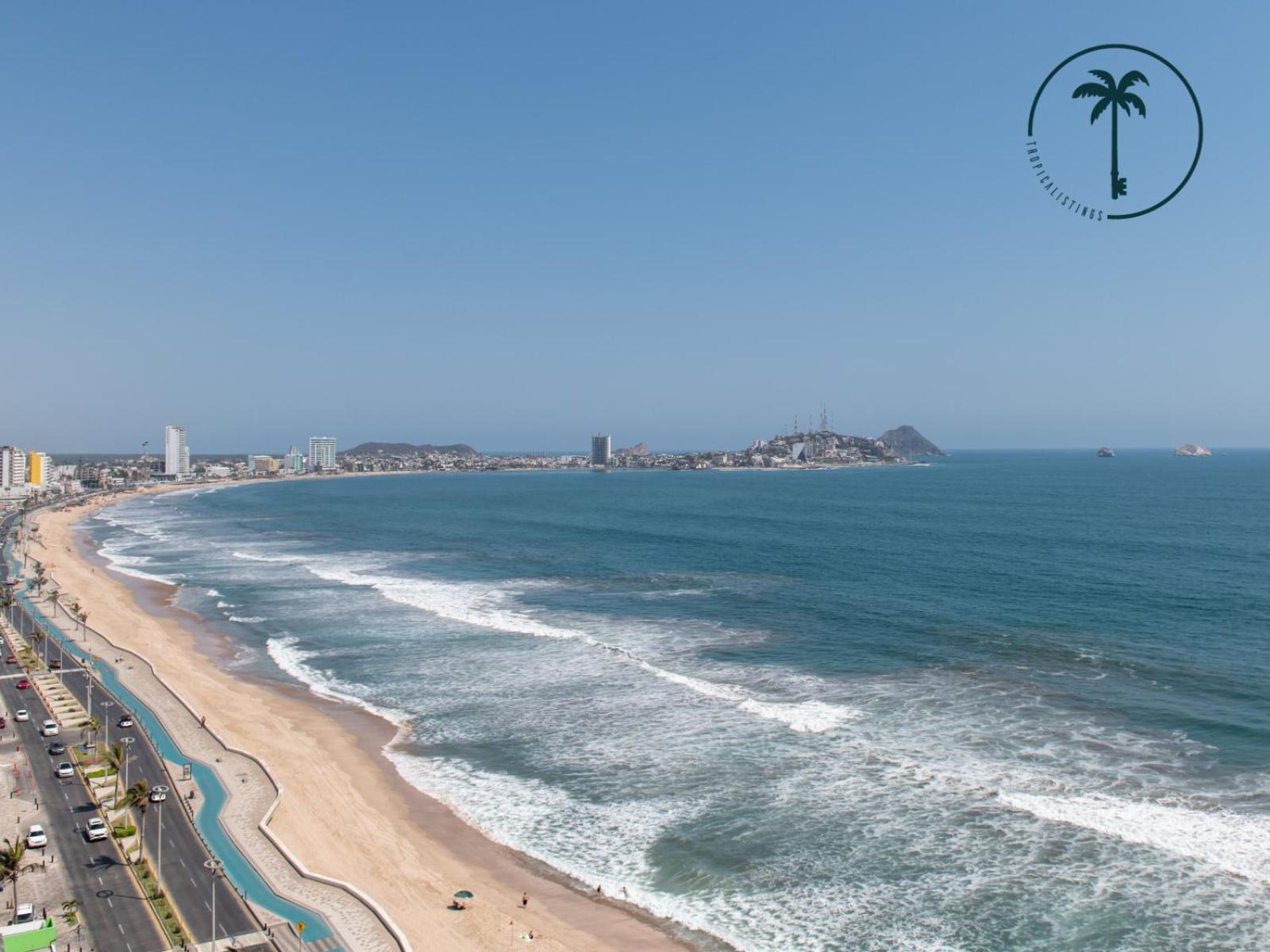 Terraza Con Vista Al Mar, Bbq Y Piscina Apartment มาซาตลัน ภายนอก รูปภาพ